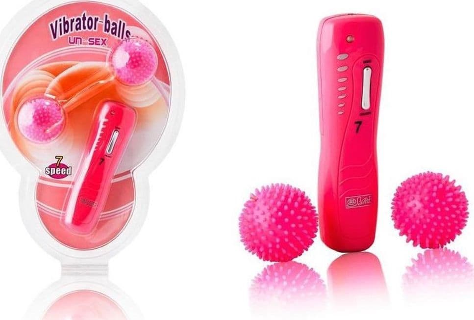 Palline vaginali vibranti 7 velocità rosa telecomando Baile vibrating balls - 2