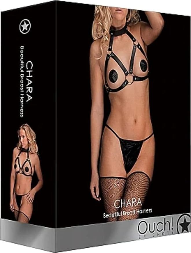 Breast harness costrittivo OUCH! BY SHOTS CHARA HARNESS BONDAGE - 5