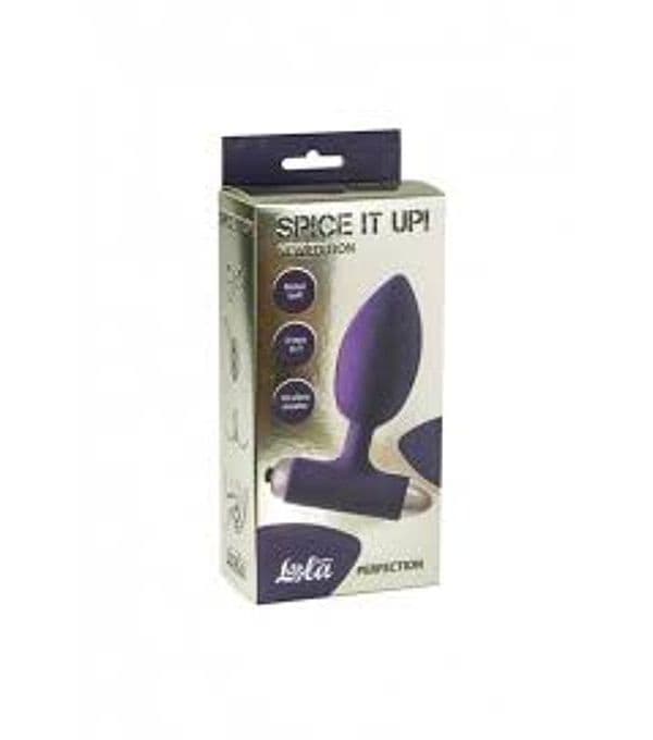 Plug anale Spice IT UP2 in 1 con palla interna 10 vibrazioni 11 cm inseribile 9 - 7