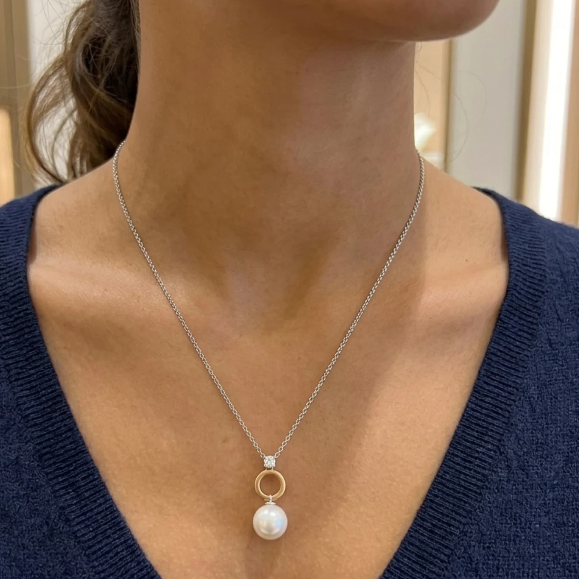 Collana donna oro 18kt GIORGIO VISCONTI G34855 - 5