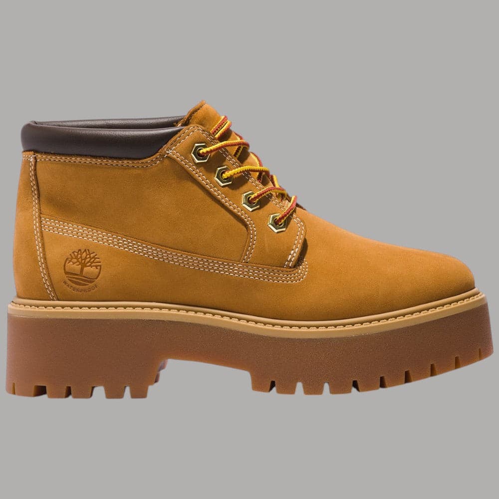 Timberland Stivale Donna Impermeabile Platform Giallo Nabuk