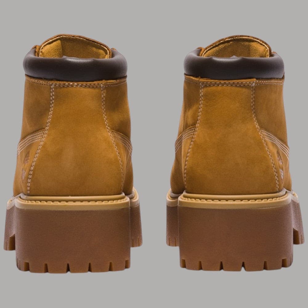 Timberland Stivale Donna Impermeabile Platform Giallo Nabuk - 4