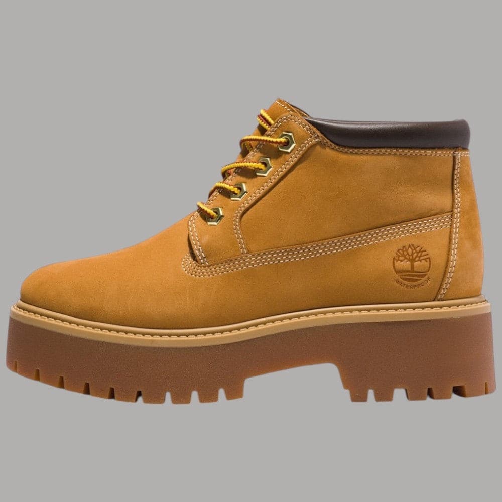 Timberland Stivale Donna Impermeabile Platform Giallo Nabuk - 6