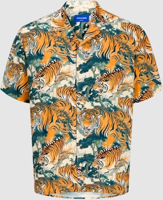 Camicia Jack & Jones Tokyo Resort SS Black - 2