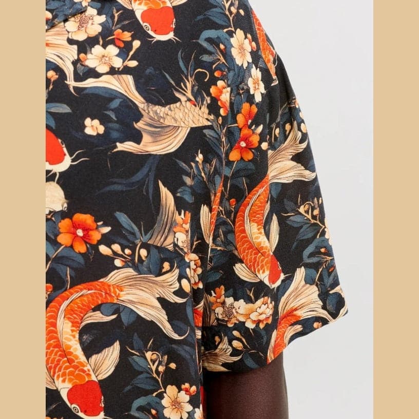 Camicia Jack & Jones Tokyo Resort SS orange - 3