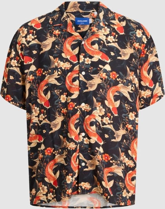 Camicia Jack & Jones Tokyo Resort SS orange - 4