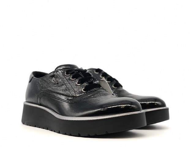 IGI & CO. Francesina Donna Vernice Naplak Nero