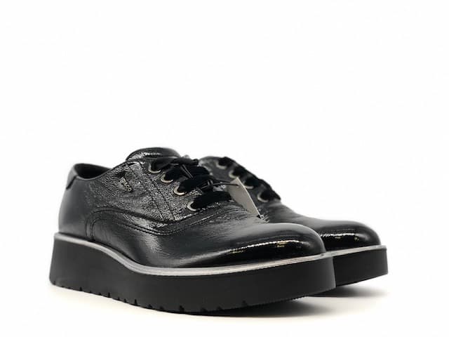 IGI &amp; CO. Francesina Donna Vernice Naplak Nero - 6