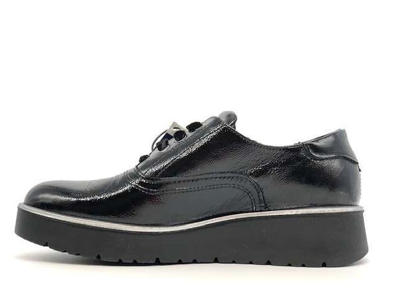 IGI &amp; CO. Francesina Donna Vernice Naplak Nero - 5