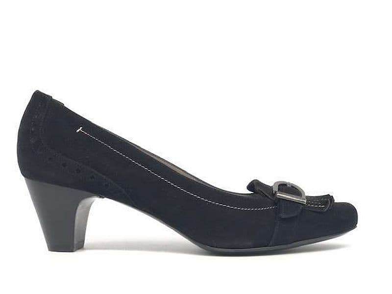 WANDA D'ARAGONA Decollt Camoscio Nero - 4