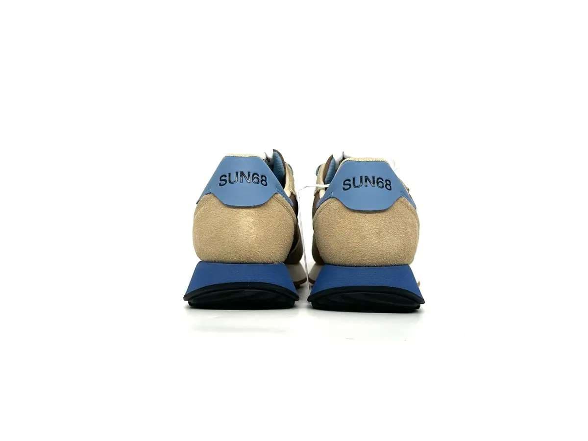 Sun68 sneakers uomo Jaki 2.0 Bicolor beige volpe - 3