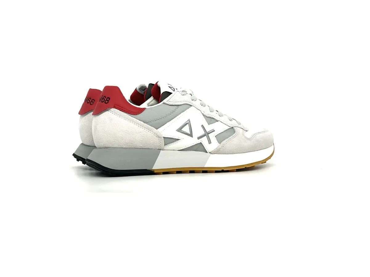 Sun68 sneakers uomo Jaki 2.0 Bicolor bianco grigio - 2