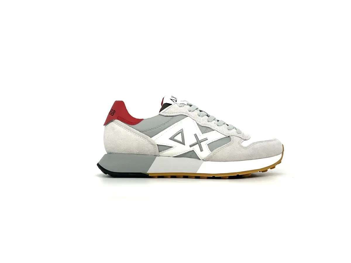 Sun68 sneakers uomo Jaki 2.0 Bicolor bianco grigio - 5