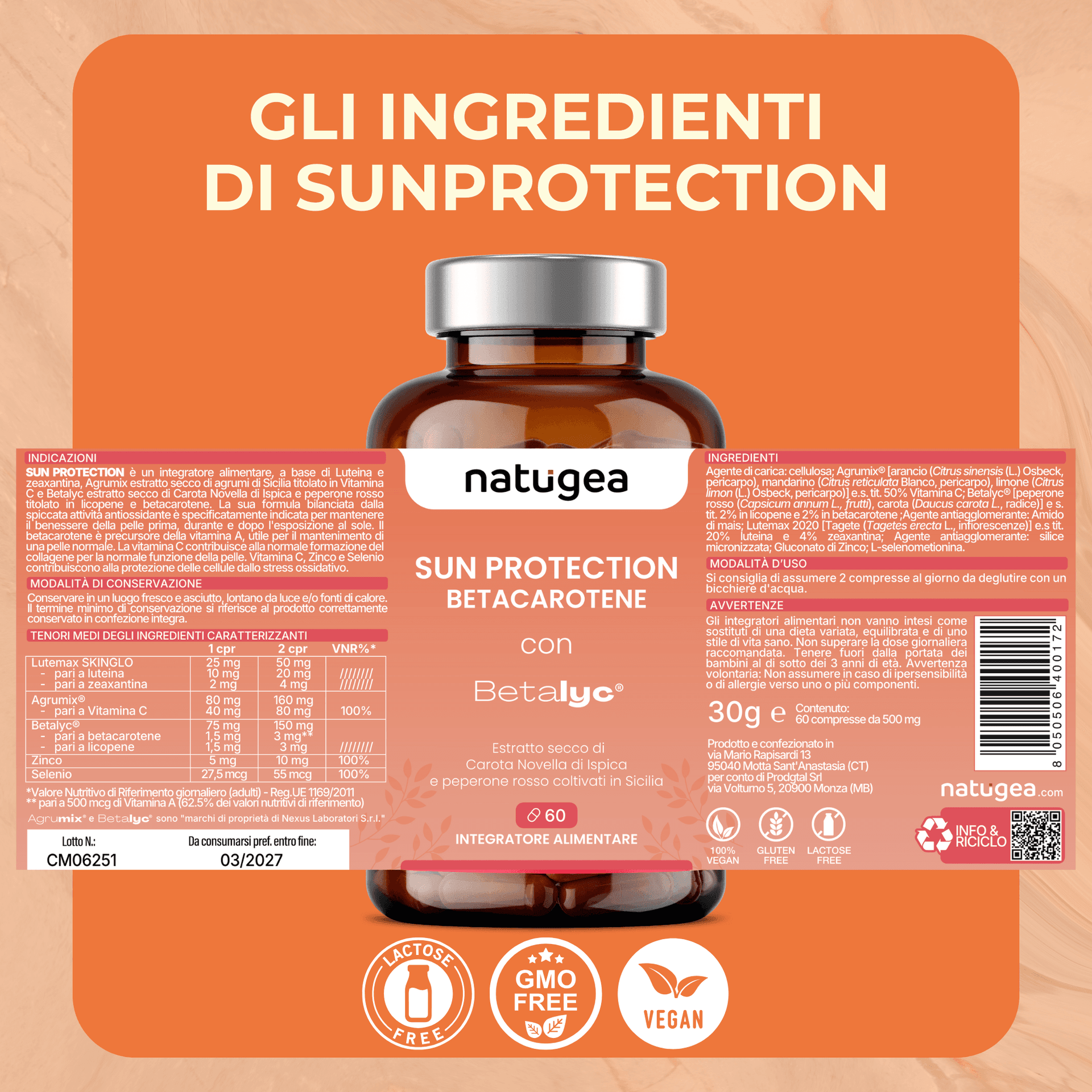 Betacarotene -  Acceleratore di abbronzatura con antiossidanti - 8