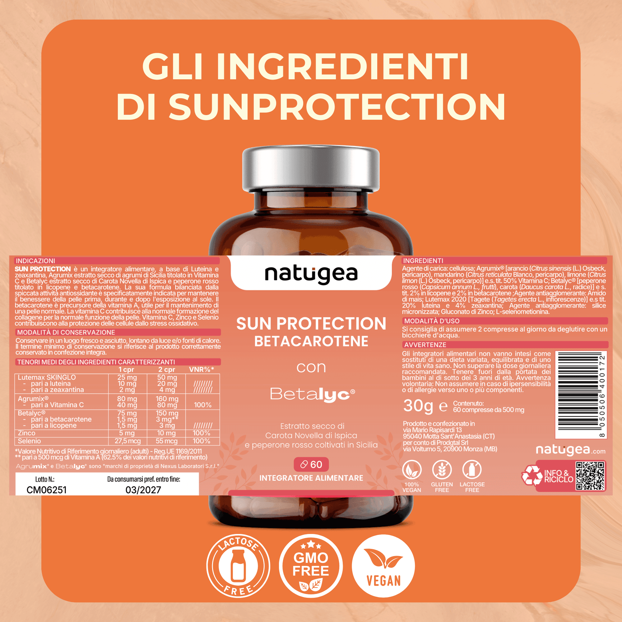 Betacarotene -  Acceleratore di abbronzatura con antiossidanti - 8