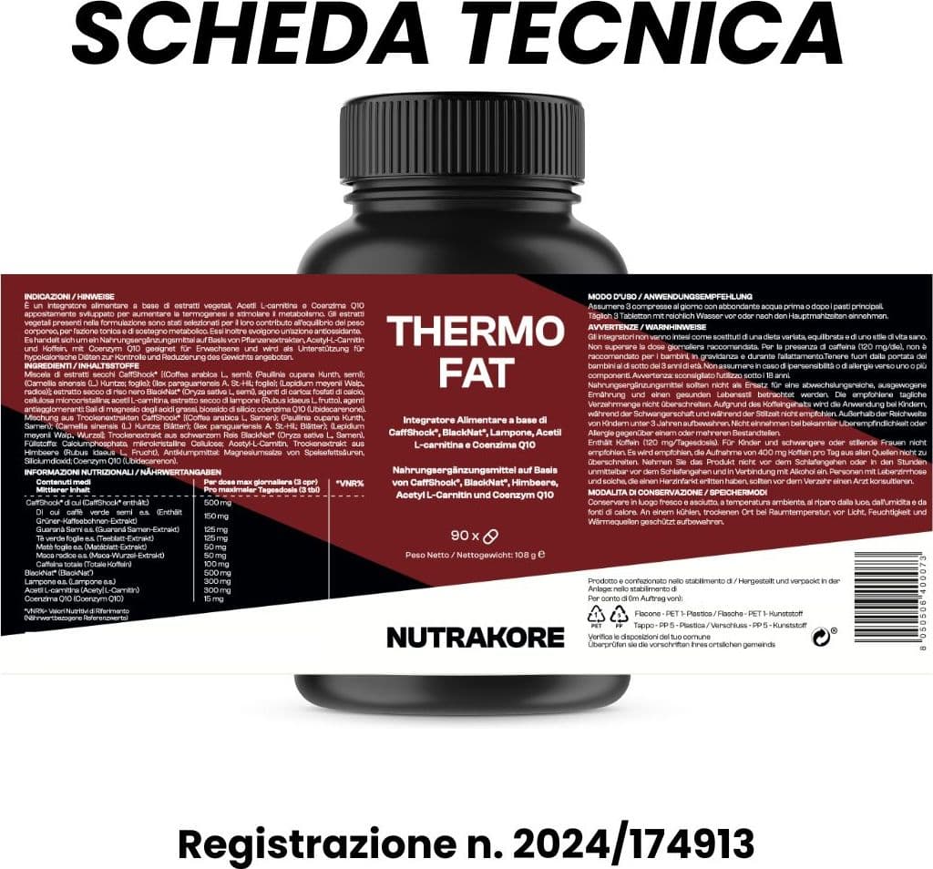 Integratore Naturale con Tè Verde, Guaranà e Caffeina – Energia – Con Maca, Q10 e Riso Nero – 90 Compresse - 7