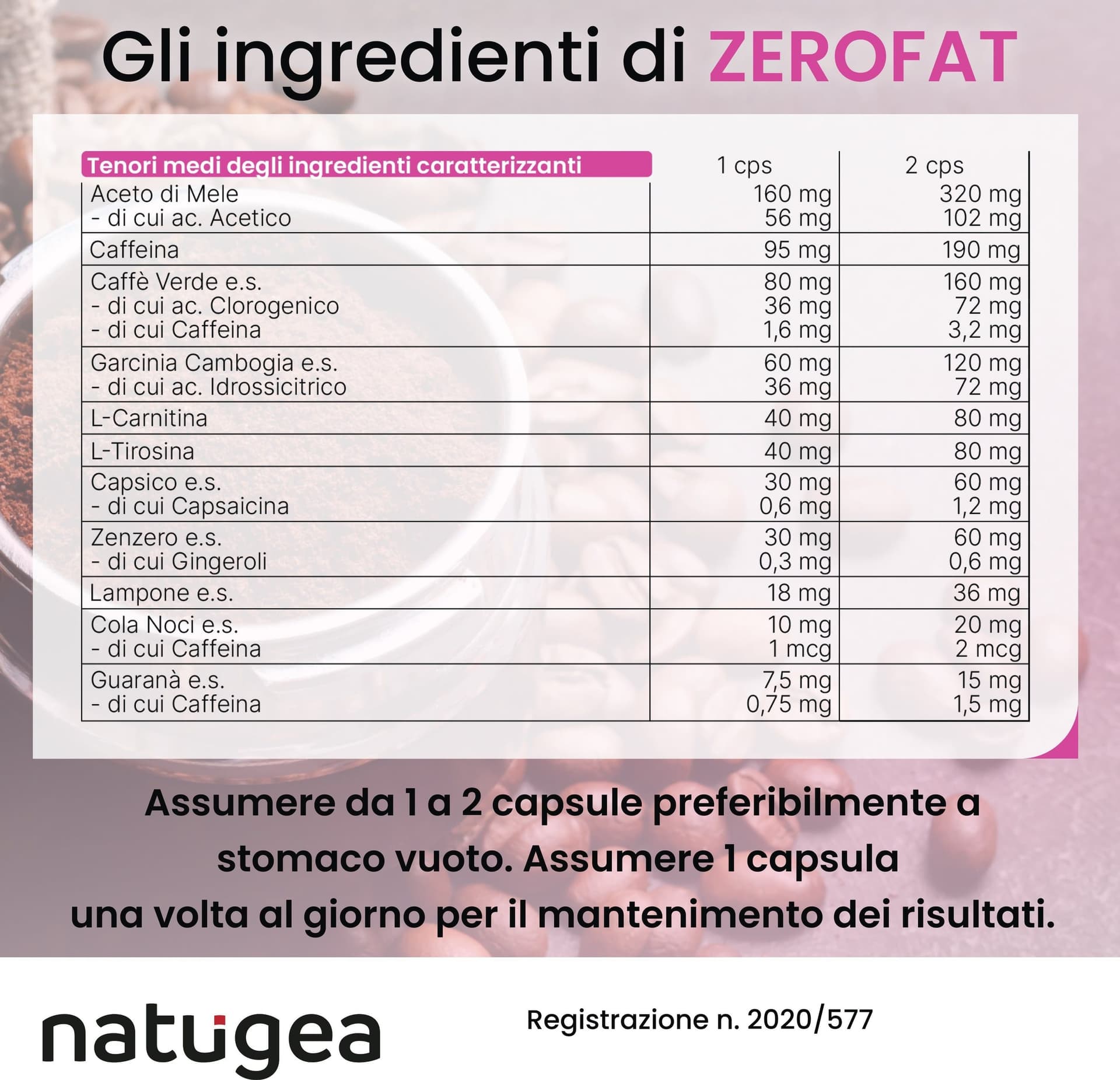 Termogenico ZEROFAT® - Metabolismo Attivo e Controllo della Fame e del peso corporeo - 7