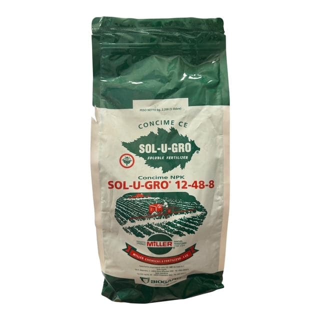 SOL-U-GRO Kg 2,268 Miller Concime NPK Biogard - 2