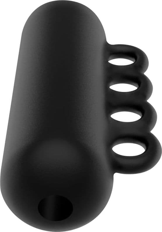 Masturbatore uomo Tensek 5 Manuale Nero in TPE con Impugnatura per presa forte - 6