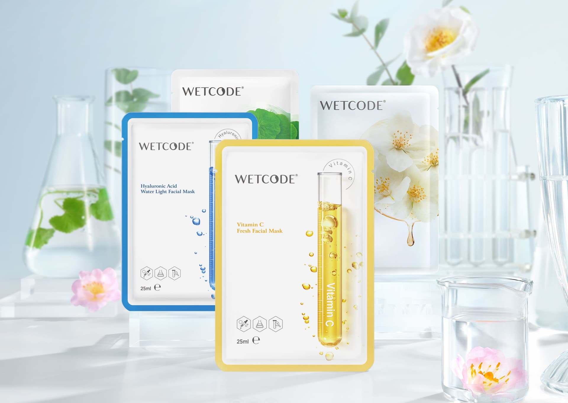 WETCODE - Camellia Hydrating Moisture Mask *10pz - 5