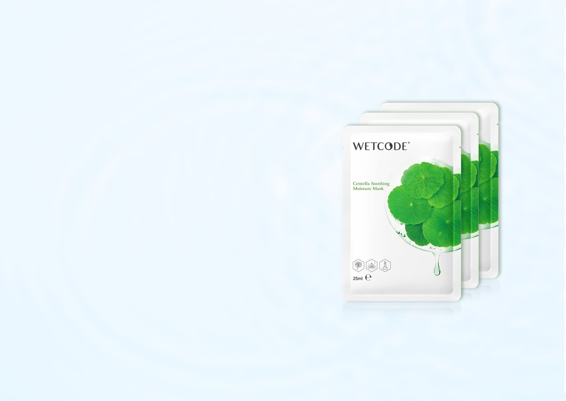 WETCODE – Centella Smoothing Mask *1pz - 3