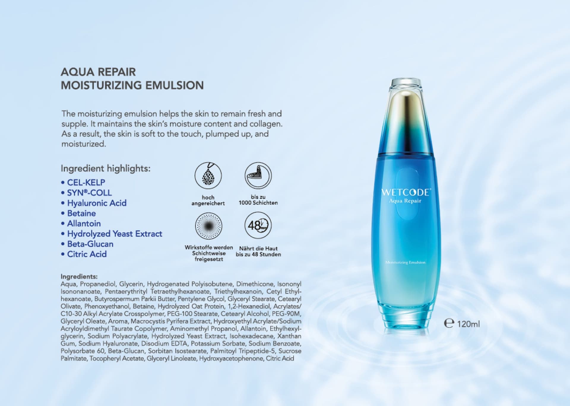 WETCODE - Aqua Repair Emulsion 120ml - 3