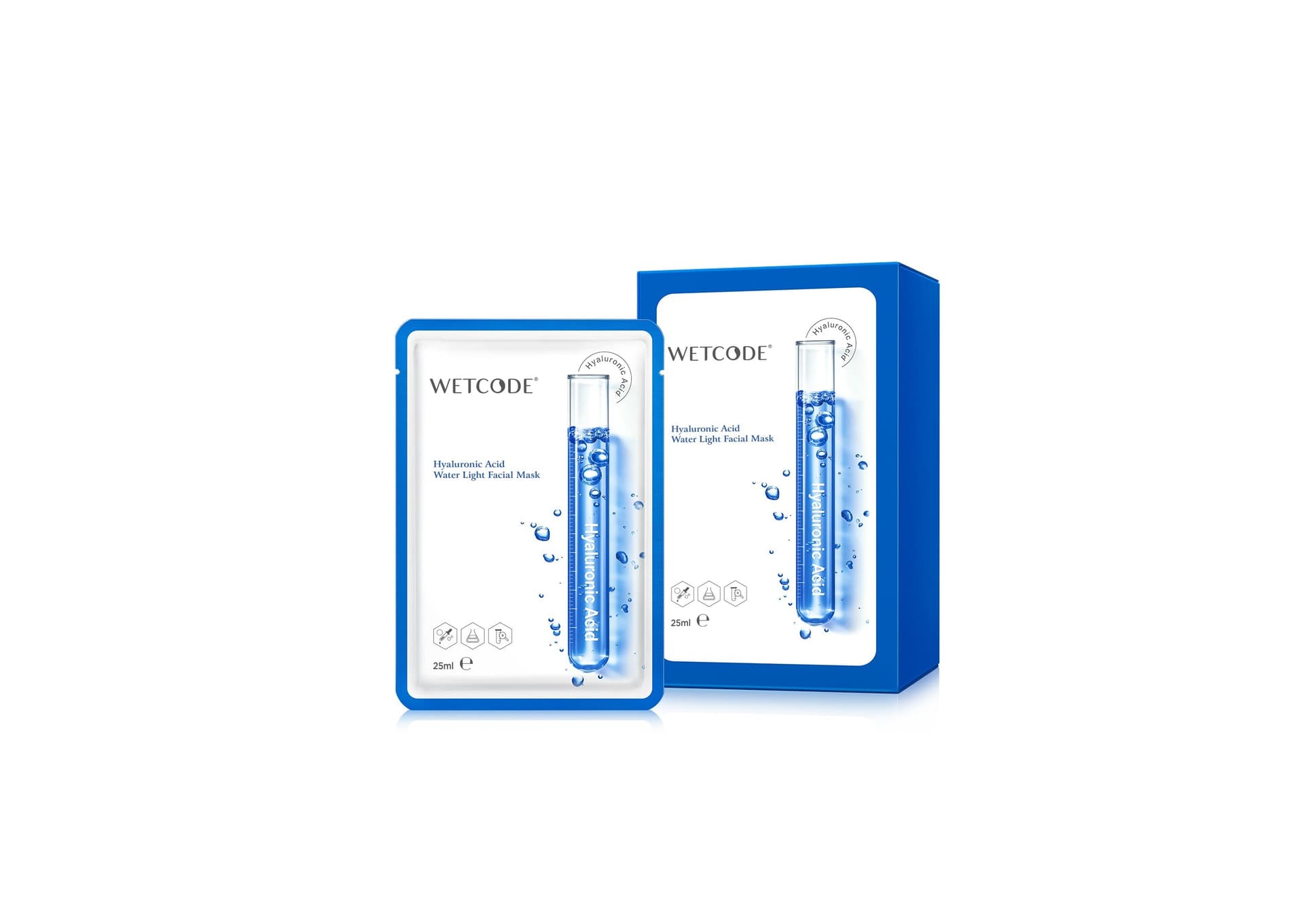 WETCODE - Hyaluronic Acid Facial Mask *5pz - 2