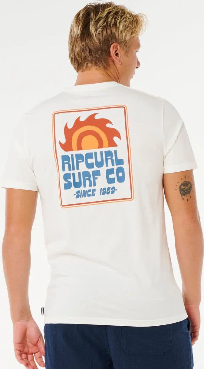 T-shirt Rip Curl Pacific Rinse Sunrise - 3