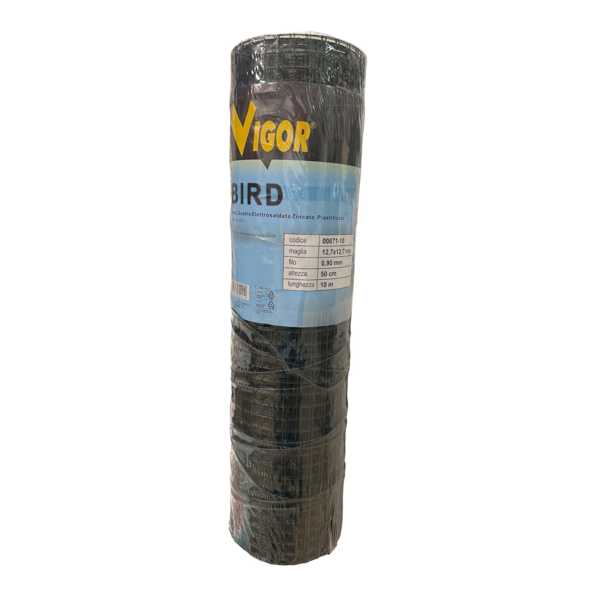 Rete Cavallino BIRD Plastificata Elettrosaldata cm 50x10 mt Vigor - 2