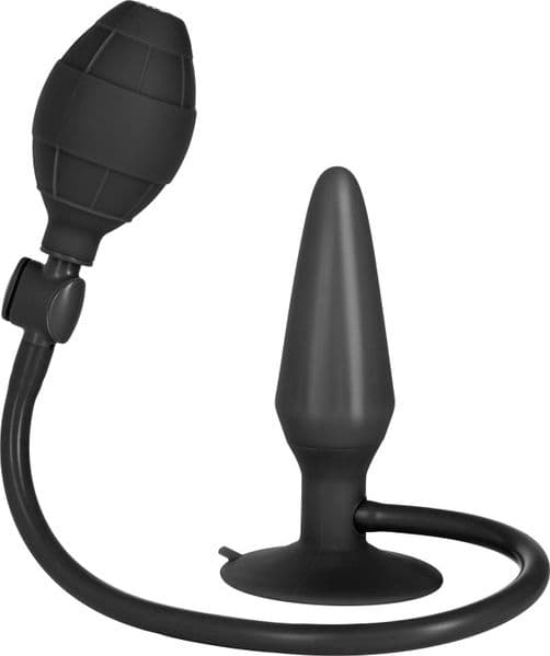 Plug anale gonfiabile Booty Call Medium 11,5 cm stimolatore prostatico ventosa - 2