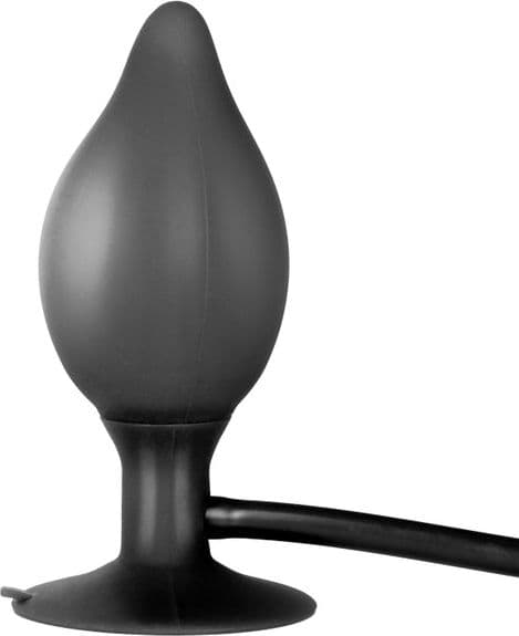 Plug anale gonfiabile Booty Call Medium 11,5 cm stimolatore prostatico ventosa - 3