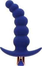 Plug anale a perle progressive Spunky 13,5 cm con telecomando vibrazioni 6 x - 6