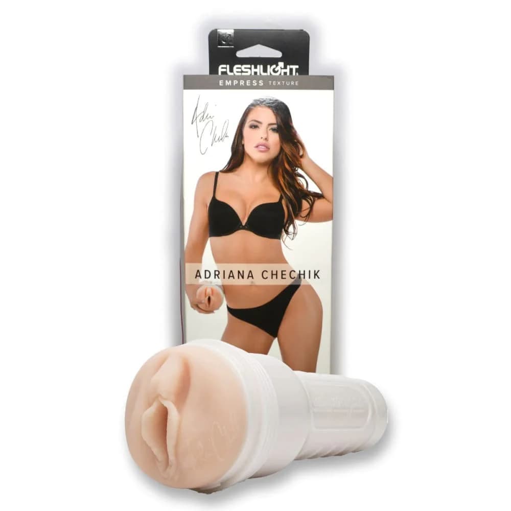 Masturbatore Fleshlight Adriana Chechik iper Realistico Uomo SuperSkin™ Empress - 4