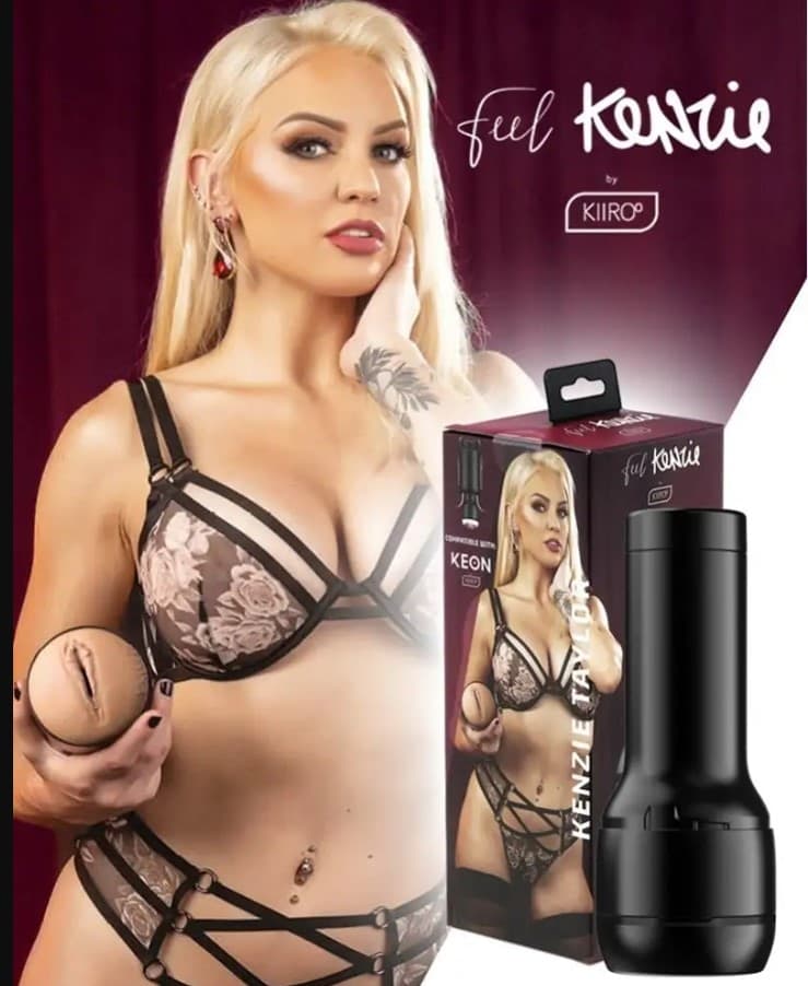 Masturbatore Kiiroo Feel Kenzie Taylor vagina Stroker morbido realistico - 7
