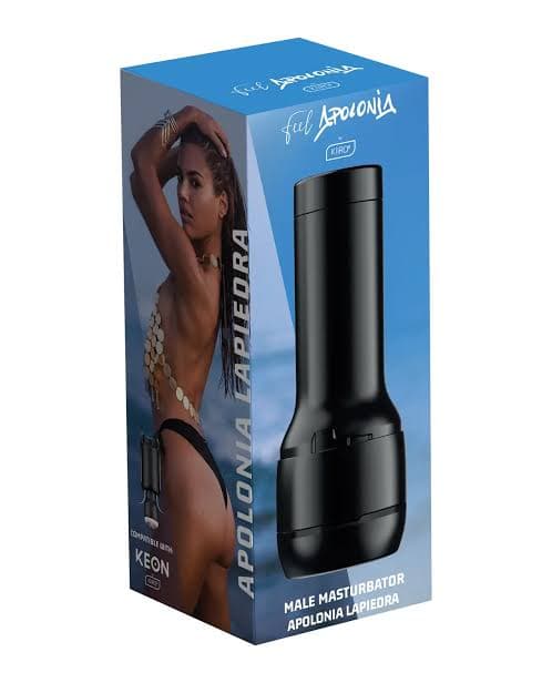 Masturbatore Kiiroo Feel Apolonia Lapiedra vagina Stroker morbido realistico - 7