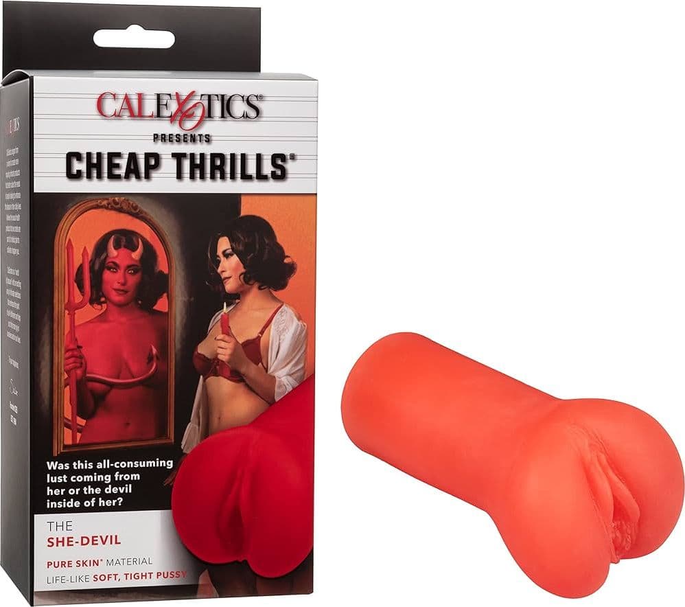 CalExotics Cheap Thrills The She-Devil vagina masturbatore - 2