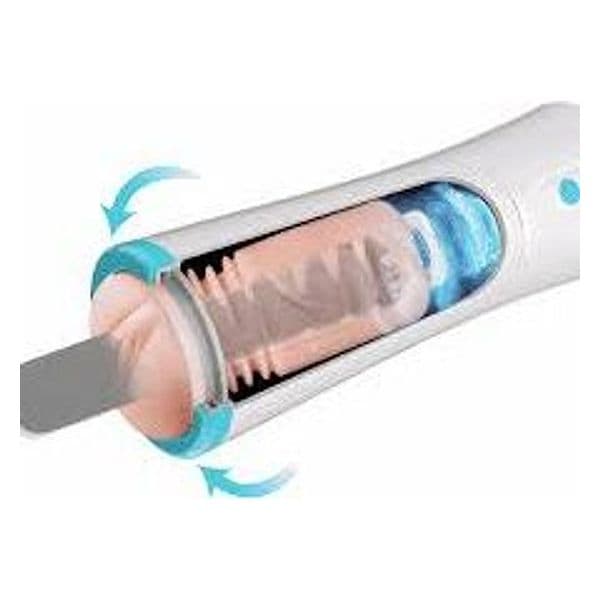 Masturbatore automatico Pretty Love Aby 3 impostazioni di movimento su e giù funzione Sex Talk - 2