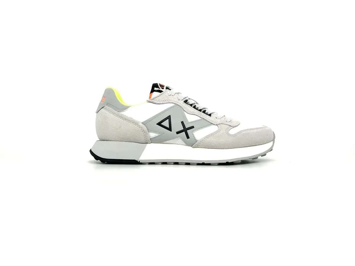 Sun68 sneaker uomo Jaki 2.0 bianco fluo - 5