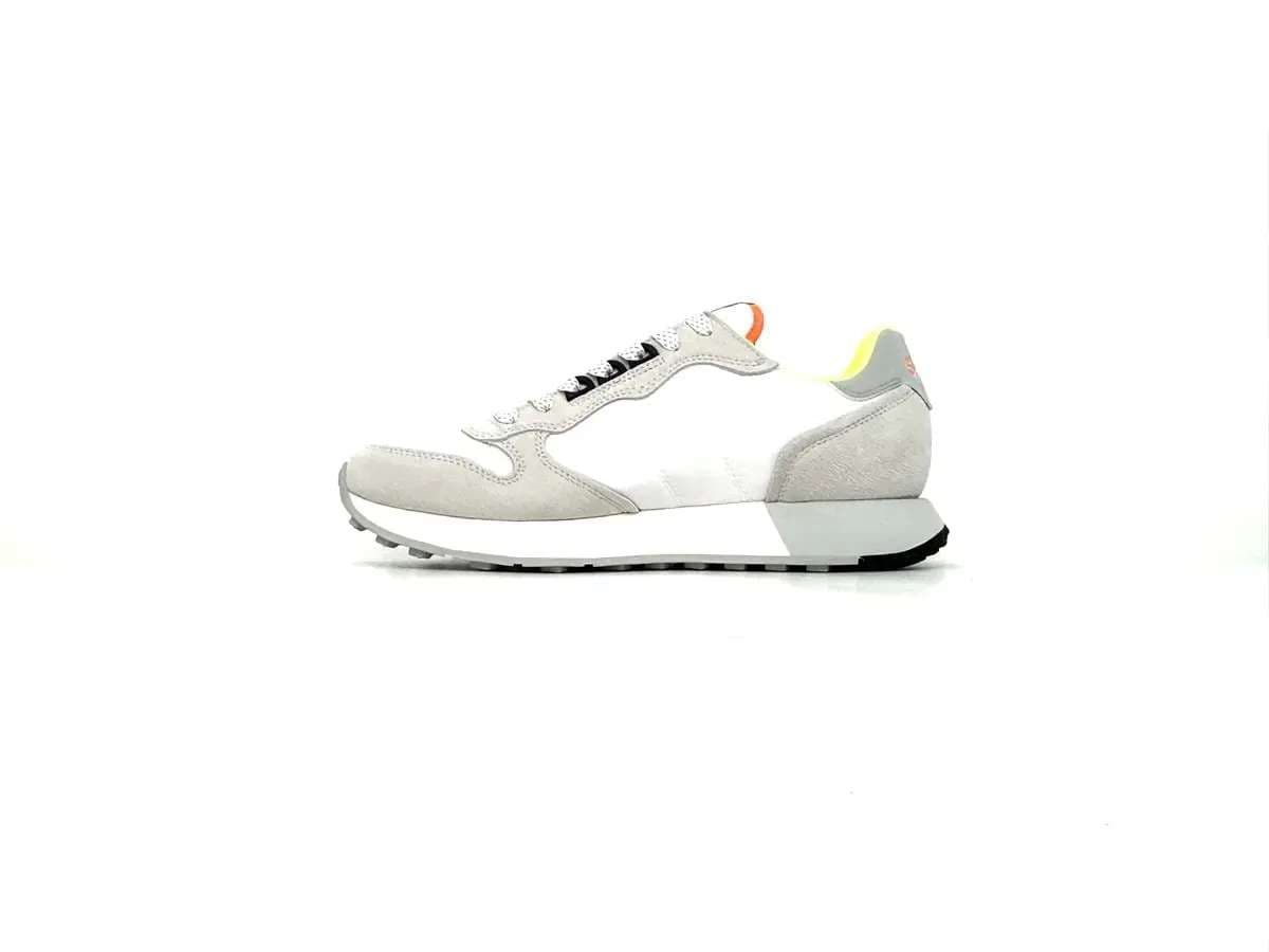 Sun68 sneaker uomo Jaki 2.0 bianco fluo - 6