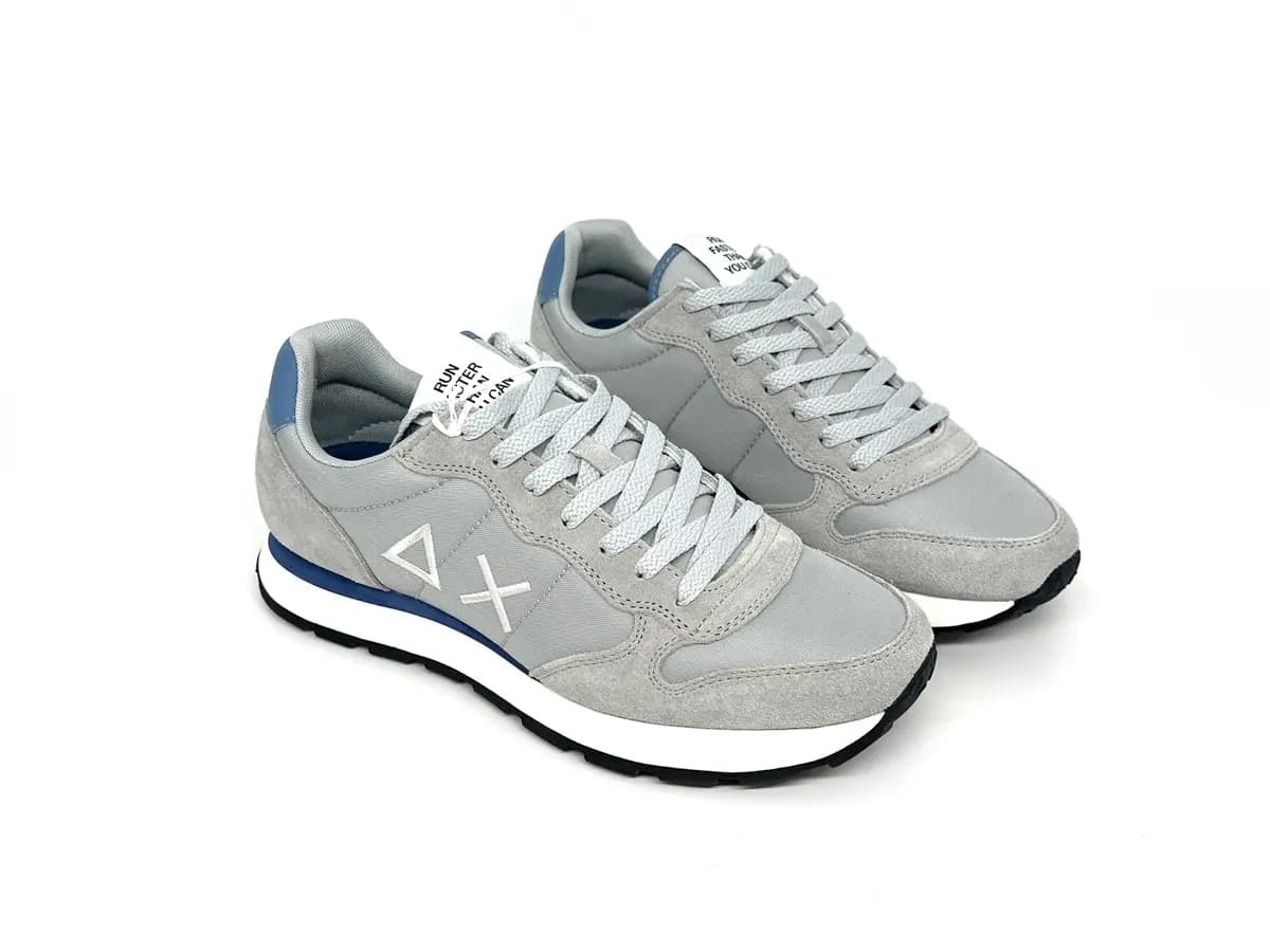 Sun68 sneakers uomo Tom Solid grigio chiaro - 4