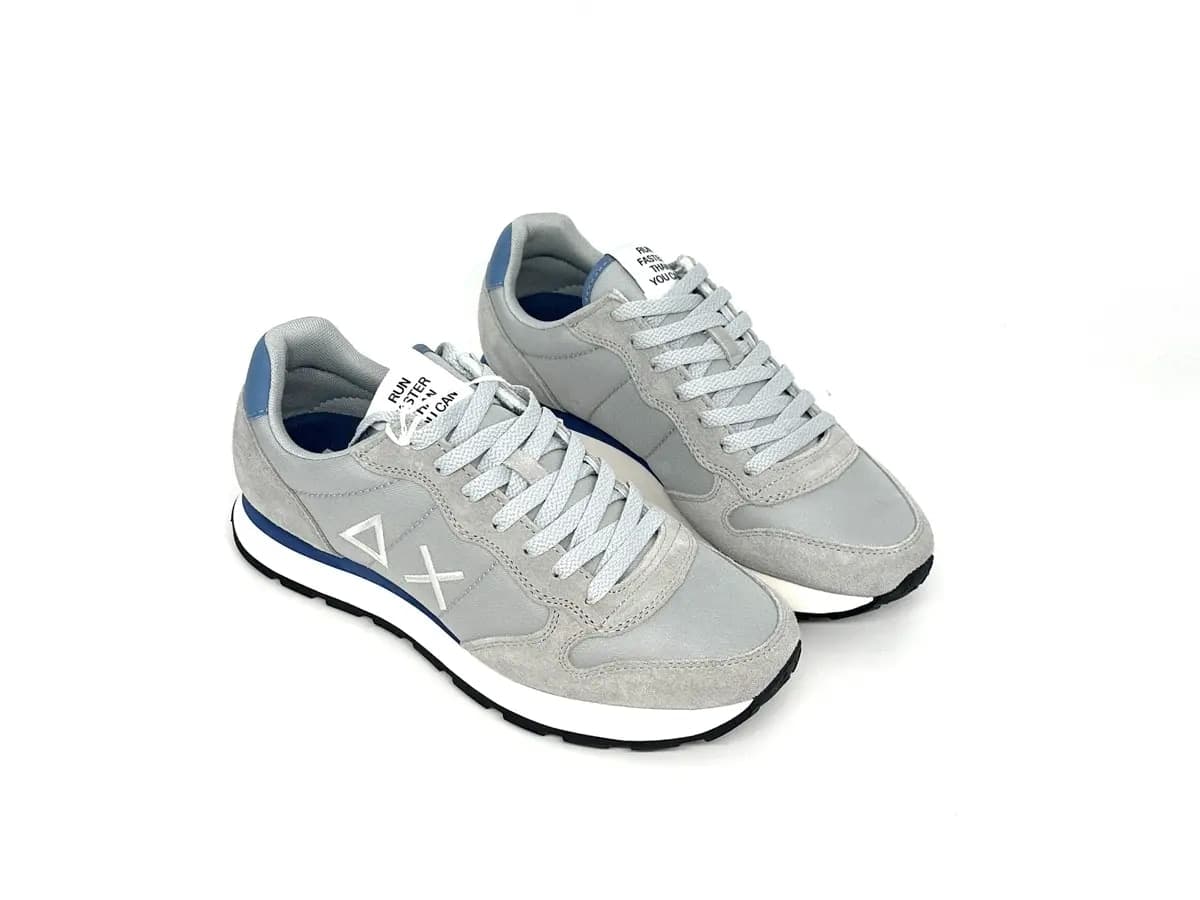 Sun68 sneakers uomo Tom Solid grigio chiaro - 7