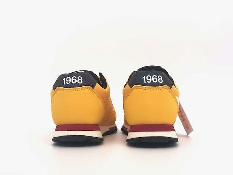 SUN68 Sneakers Boy's Niki Solid Nylon Giallo - 2