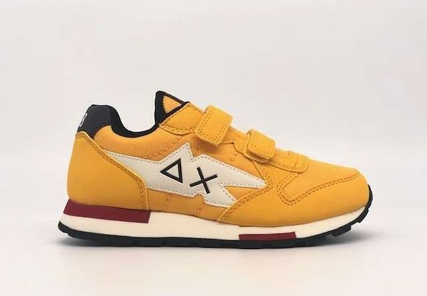 SUN68 Sneakers Boy's Niki Solid Nylon Giallo - 4