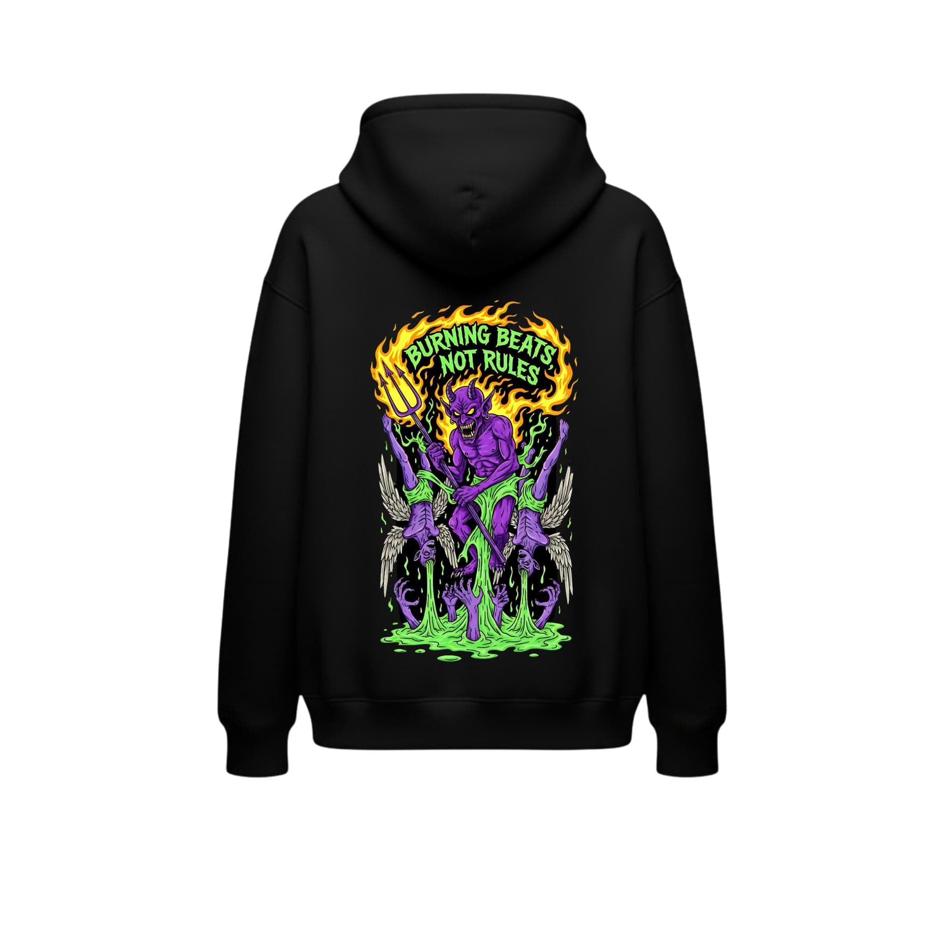 Felpa Ghettoblaster Devil Scream  BLack - 4