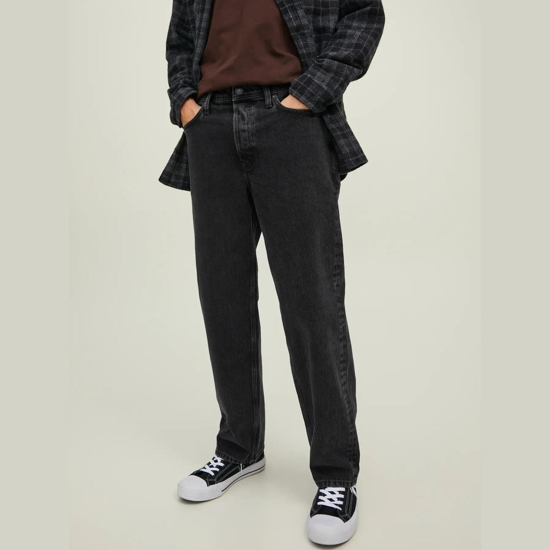 Jeans Jack & Jones Eddie Original 275 black denim - 3