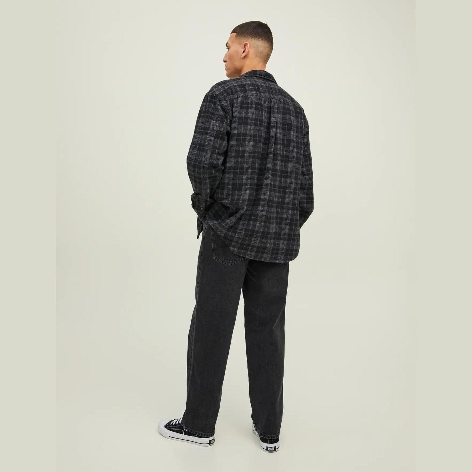 Jeans Jack & Jones Eddie Original 275 black denim - 5