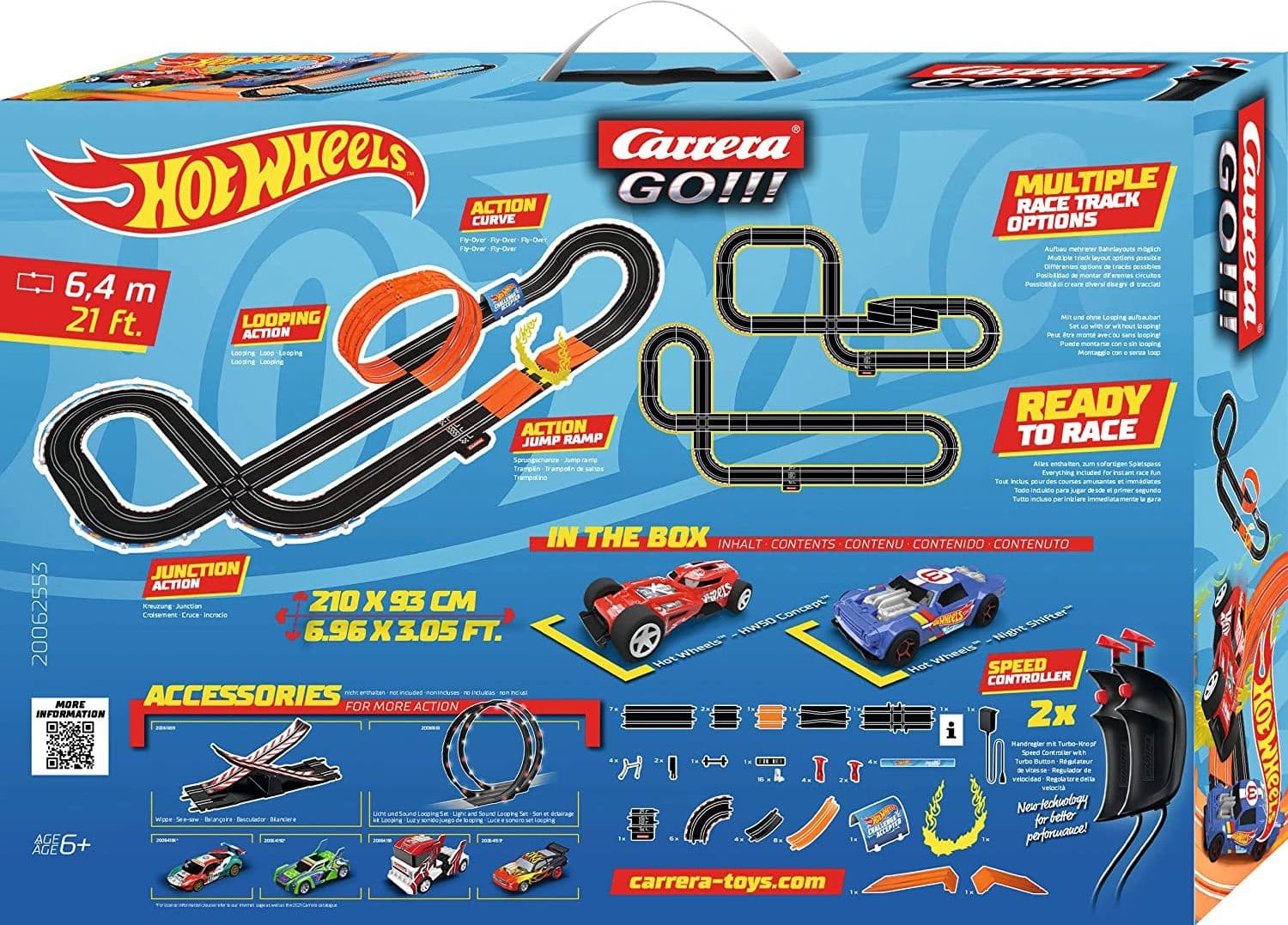 Carrera - Pista Hot Wheels 6,4 - 3