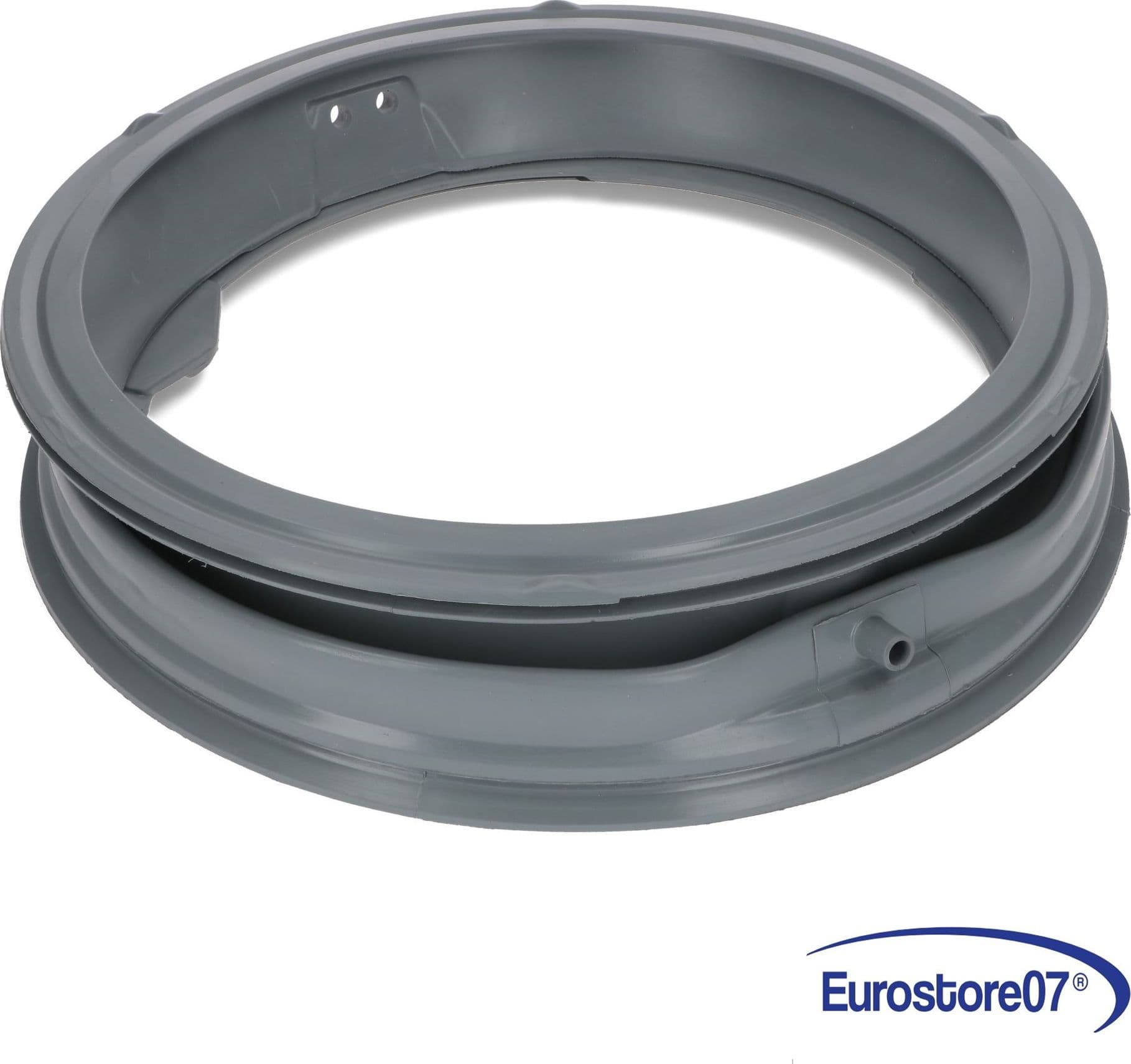 SOFFIETTO GUARNIZIONE OBLÒ APERTO + 3 FORI LAVATRICE LG MDS64212801 MDS38265303 - 4