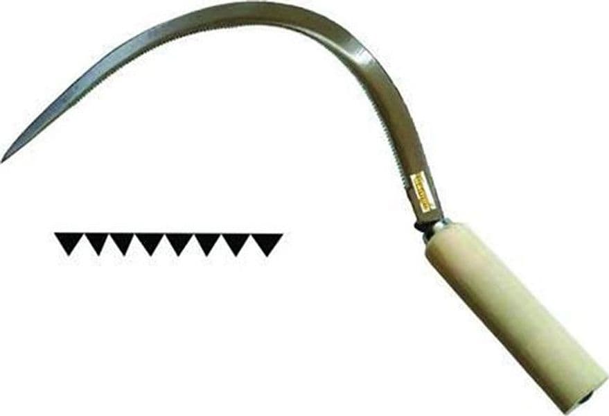 FALCIOLA DENTATA CHIUSA - n°4/0 art.2501 manico legno   FER  226899 - 2