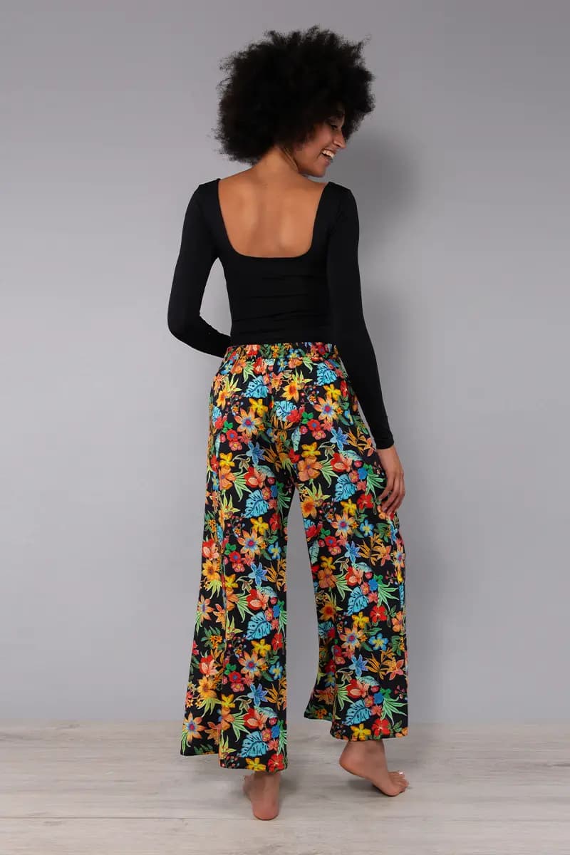 Pantalone fantasia Fiji | VERDISSIMA Mare - 3